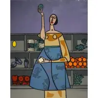 Robert Gwathmey, Vendor, Silkscreen