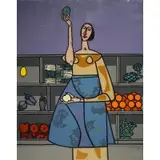 Robert Gwathmey, Vendor, Silkscreen