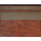Vincent Smith, Obeisance For Biko, Oil, sand and rope on canvas