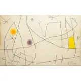 Joan Miró, Dalla Suite L'Issue Derobee, Aquatint and drypoint