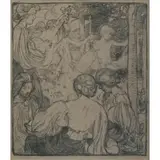 Ra Sir Frank Brangwyn, The Etude, Lithograph