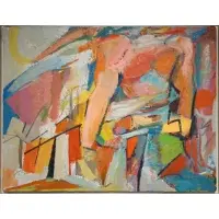 Paul Russotto, Tenth Street II, Oil on canvas