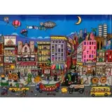 Charles Fazzino, From Fishes to Knishes, 3-dimensional serigraph