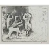 Pablo Picasso, La Danse des Faunes (The Dance of the Fauns), Lithograph