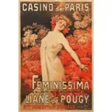 Georges Redon, Casino de Paris / Feminissima, Lithograph poster