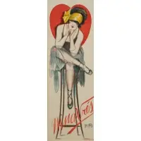 Obrad Nicolitch, Nina - Vres, Lithograph poster