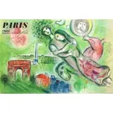 Marc Chagall, Paris Opera- Romeo & Juliet, 1965, Lithographic poster