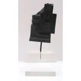 Louise Nevelson, Untitled, Louise Nevelson, Brandeis Multiple, patinated cast bronze sculpture signed and dated 1968