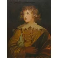Stefan Norblin, The Hon. George Seymour Conway in Van Dyck Costume, Oil on canvas
