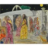 Vincent Smith, Harar, Ethiopia, Gouache
