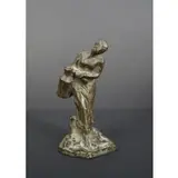 Jules Dalou, La Porteuse de Lait (The Milk Carrier), Bronze
