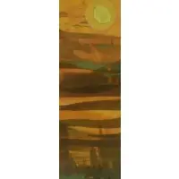Ted L. Pifko, Sunset, Watercolor signed lower right