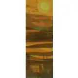 Ted L. Pifko, Sunset, Watercolor signed lower right