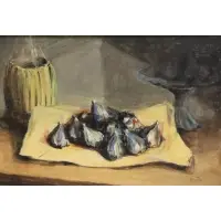 Angelo Brotto, Still life, oil on canvas, signed