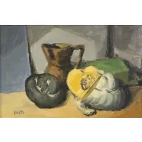 Angelo Brotto, Untitled, Oil on canvas still life