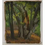 William Alexander Drake, Untitled, Oil on canvas forest
