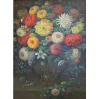 Untitled by Charles Alfred Meurer, Oil on canvas signed verso and dated, sold Sep 2024