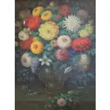 Charles Alfred Meurer, Untitled, Oil on canvas signed verso and dated