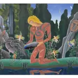 Thomas McKnight, Narcissus Seriagraph Artist proof #28/35