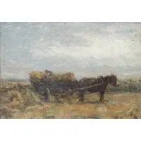 Paul, The Last Load, Oil on board
