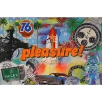 Jojo Anavim, Pleasure (Daytona), (Daytona) mixed media