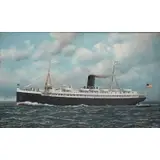 Antonio Nicolo G. Jacobsen, Steamship Apache, Oil on board