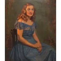 Williams, Portrait of a Young Lady, Oil on canvas