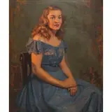 Williams, Portrait of a Young Lady, Oil on canvas