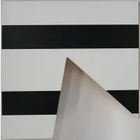 Peter Omlor, Untitled Cut Abstraction #2, 1989, Acrylic on canvas laid on board