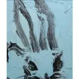 Untitled by Hunt Slonem, Oil on panel, sold May 2024