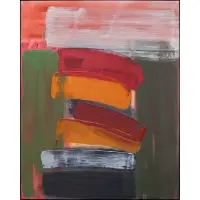 Michèle Drouin, Pousse-Nuage (Cloud Pusher), 1994, Acrylic on canvas