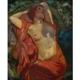 Yasushi Tanaka, 10 Sunlight, Oil on canvas