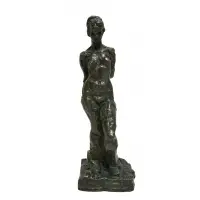 George Spaventa, Standing Female Nude, Bronze