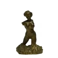 Kees van Dongen, Nu, Patinated bronze
