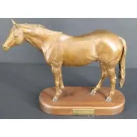 Liza-Todd Tivey, Secretariat, Bronze A fine equestrian model of "Secretariat"