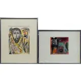Vincent Smith, Black Power, Pen and watercolor on paper