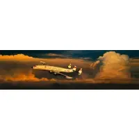 William S. Phillips, TWA Lockheed L-1049 Super Constellation, Oil on board