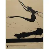 Automatism A by Robert Motherwell, Lithograph, sold Apr 2024