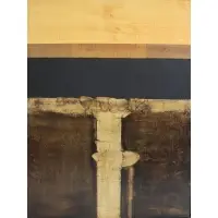 Rinaldo Paluzzi, Subterreno, Oil on canvas