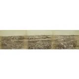 Félix Bonfils, Panorama De Jerusalem, Three Albumen prints
