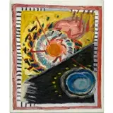 Kathreine Porter, Untitled, Oil on canvas tacked to board