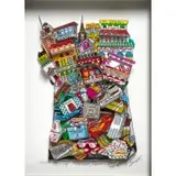 Charles Fazzino, Up Madison, Down 5th, Mixed Media 3-dimensional serigraph
