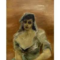 Lily Harmon, Lily Harmon: Fifty Years of Painting, A Retrospective Exhibition,, Oil and graphite on linen