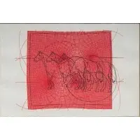 Enrique Castro-Cid, Horses, Silkscreen