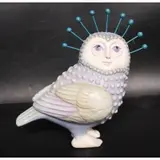 Sergio Bustamante, Owl Man, Porcelain sculpture signed and numbered 74 of 100