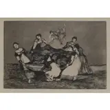 Francisco Goya, Feminine Folly, Etching, aquatint, drypoint