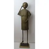 William King, Untitled, Bronze figure