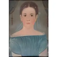 William Matthew Prior, Leonora Frances Falles, Oil on paperboard