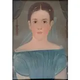 William Matthew Prior, Leonora Frances Falles, Oil on paperboard