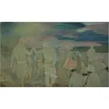 Lennart Anderson, Dancers in field, Oil on canvas